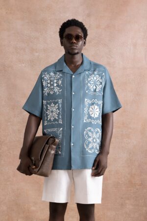 AT Azure Motif Shirt