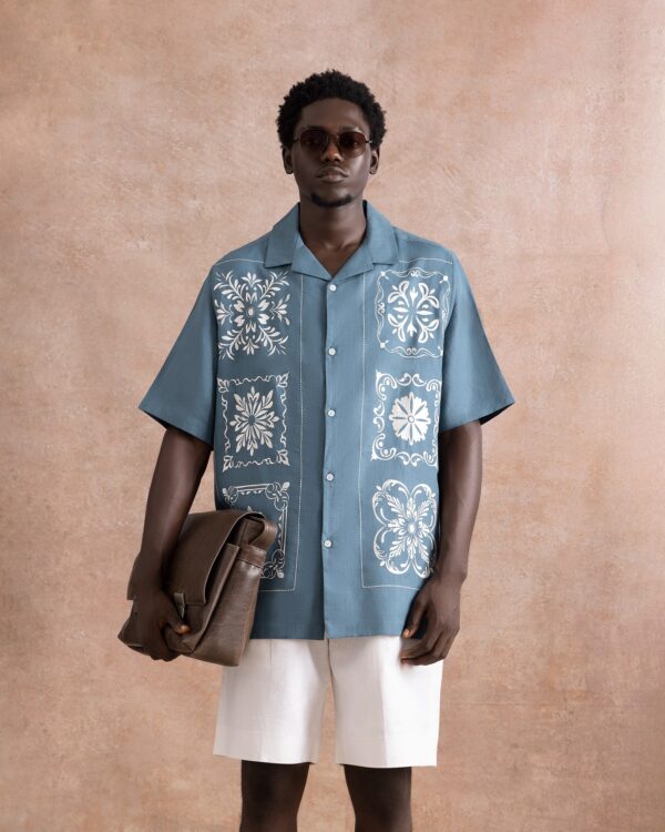 AT Azure Motif Shirt