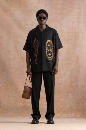 AT Benin Bronze Black Piece